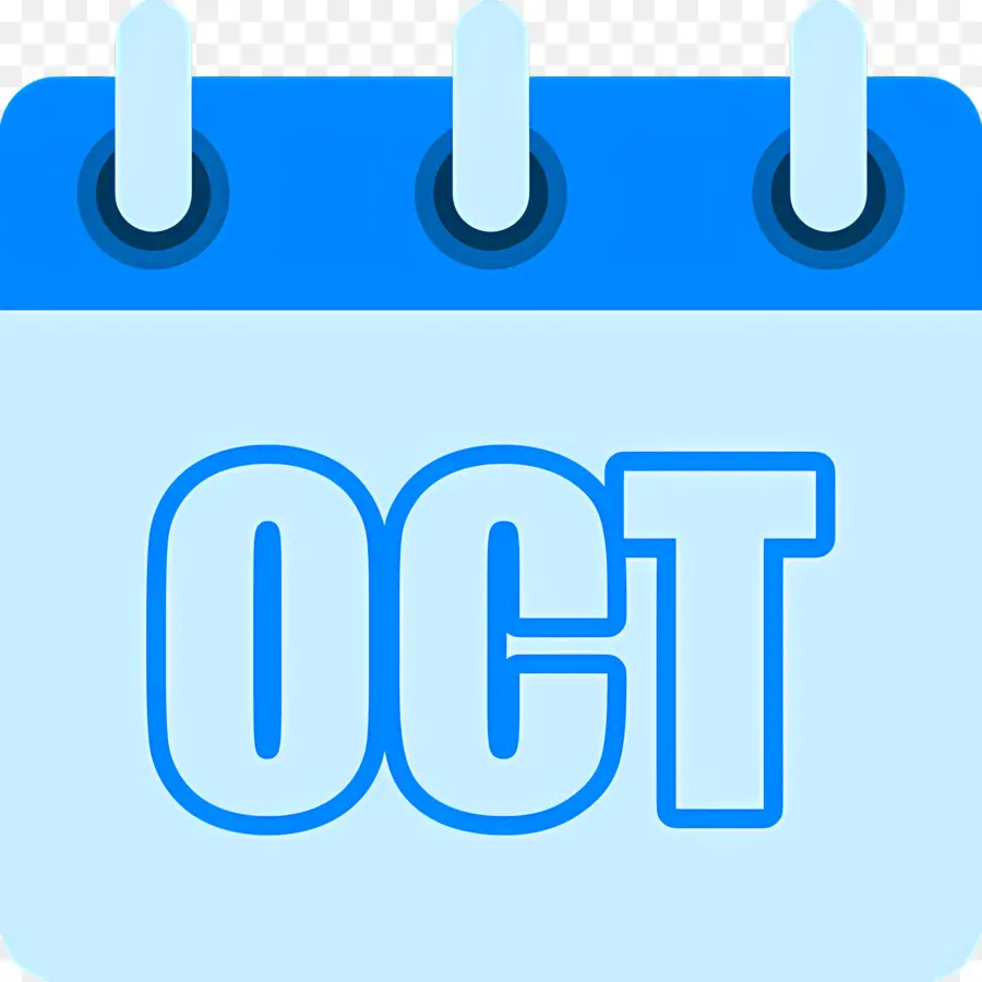 Octobre，Calendrier D'octobre PNG