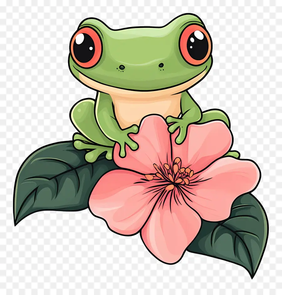 Grenouille Kawaii，Grenouille PNG