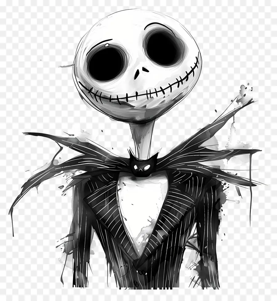 Jack Skellington，Squelette PNG