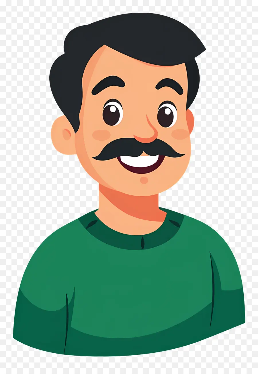 Homme Moustachu，Homme à Moustache PNG