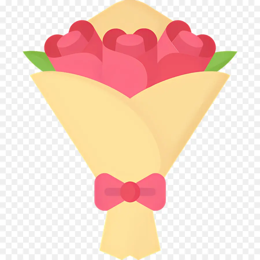 Bouquet De Roses，Fleurs PNG