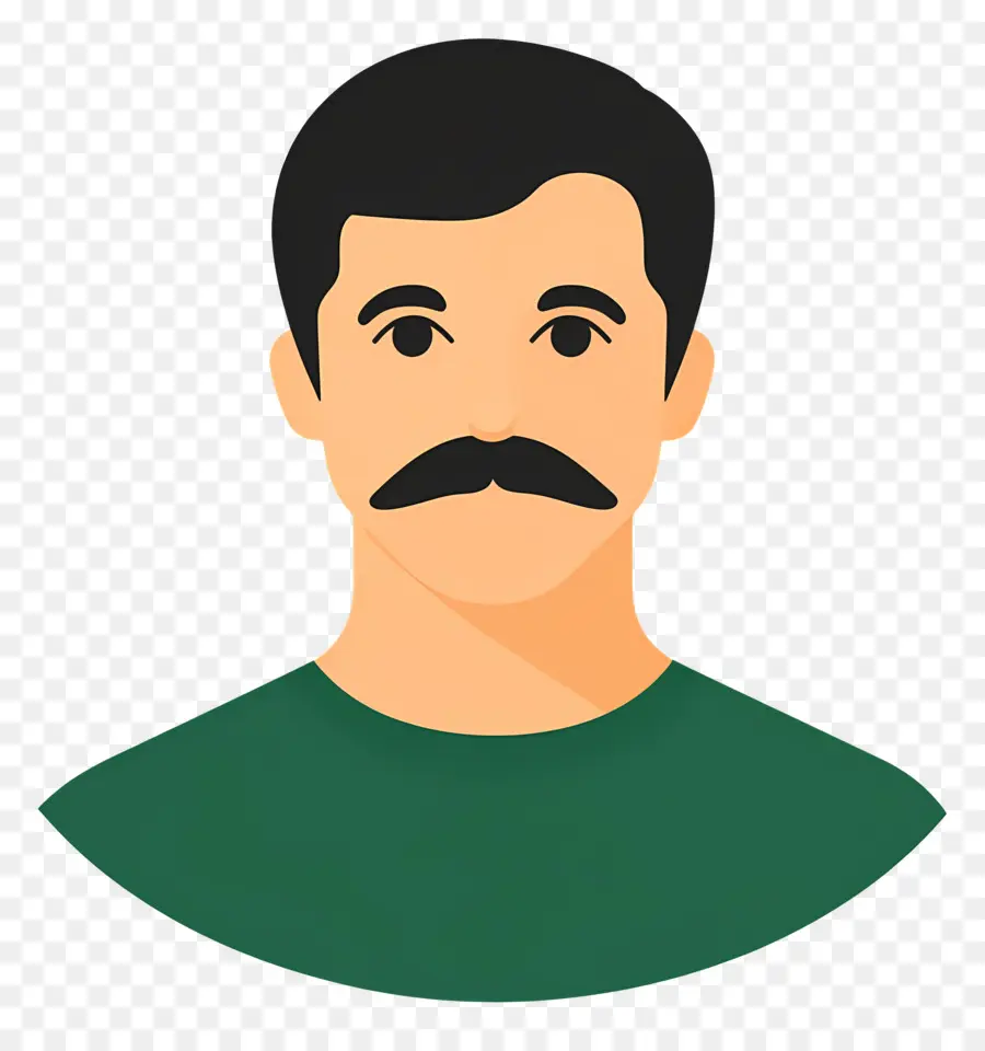 Homme Moustachu，Homme à Moustache PNG