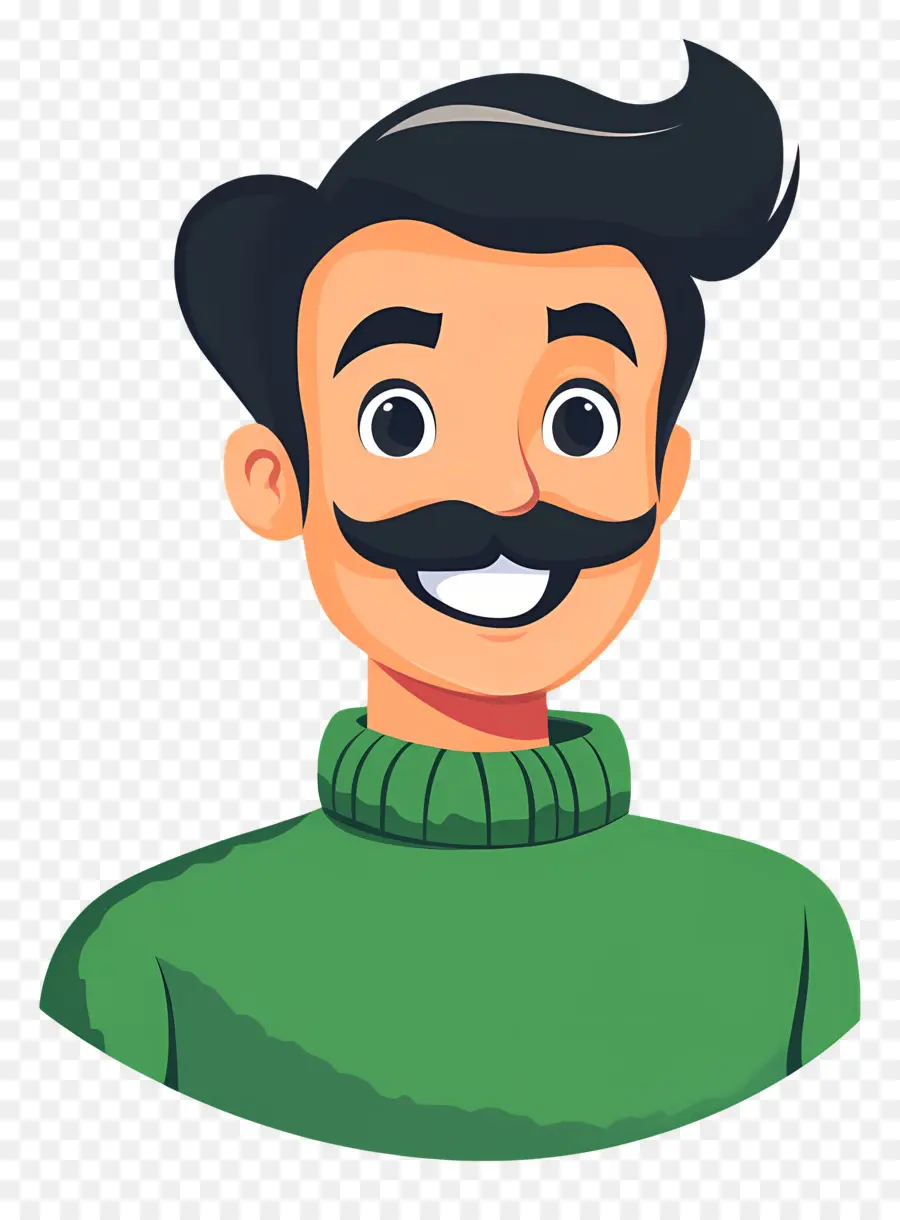 Homme Moustachu，Homme à Moustache PNG