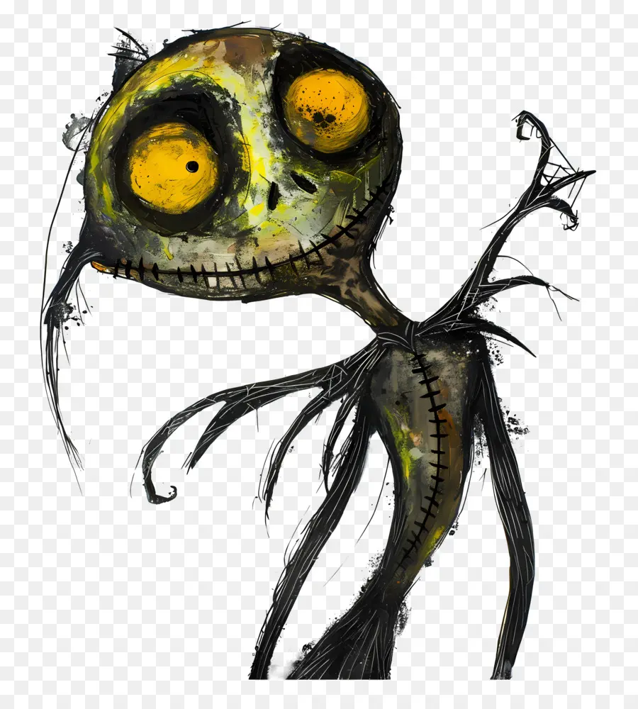 Jack Skellington，Squelette Effrayant PNG