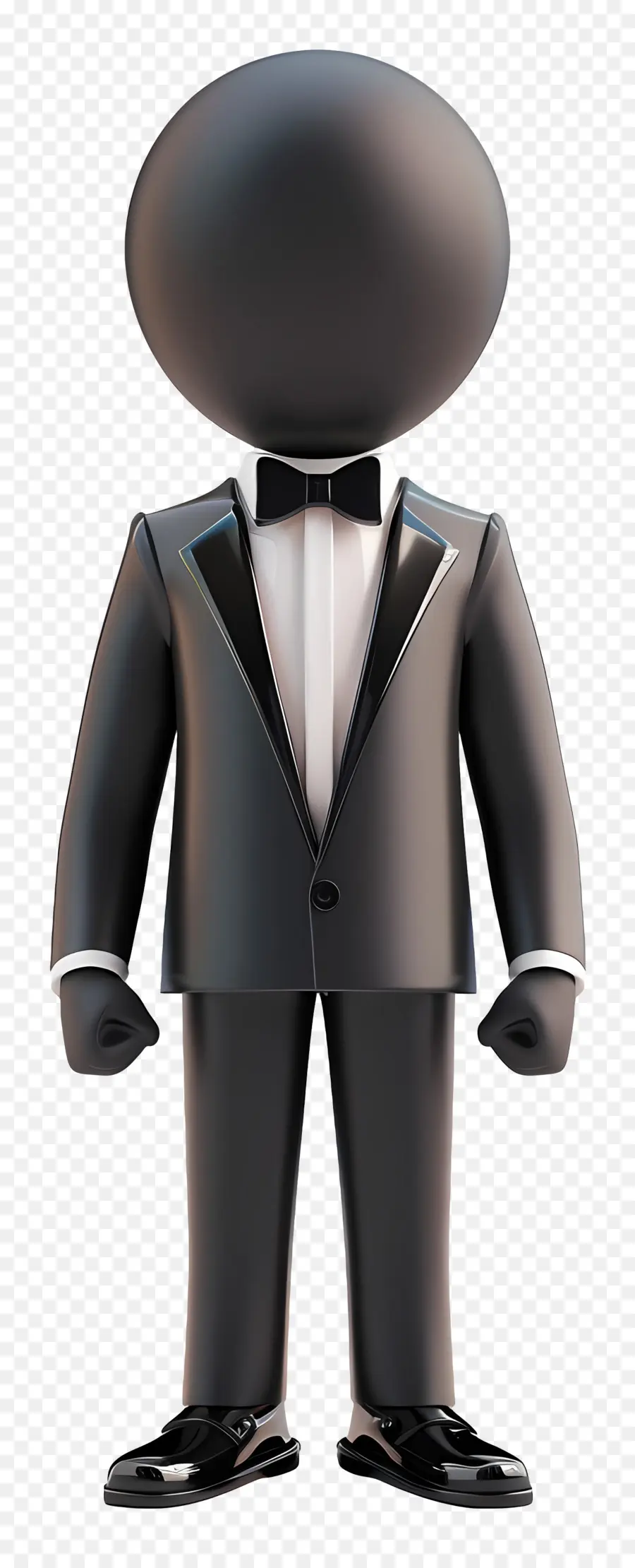 Tenue Formelle Pour Hommes，Costume Noir PNG