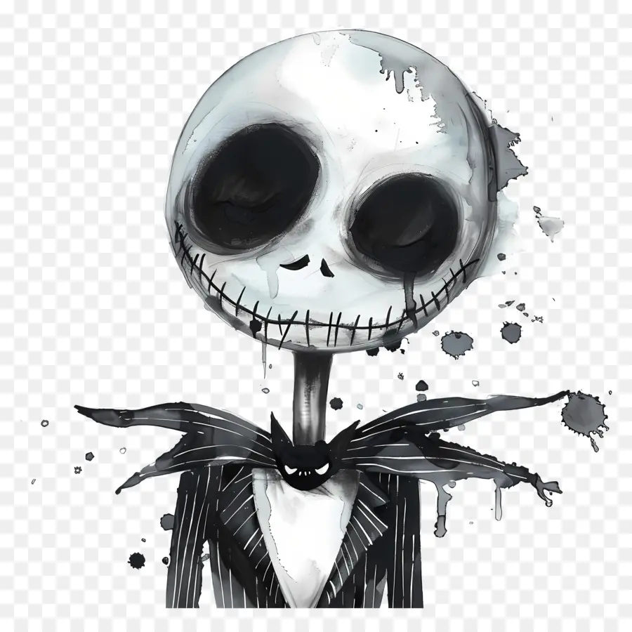 Jack Skellington，Caractère Squelette PNG