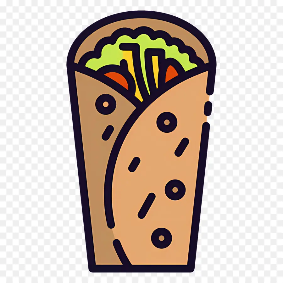 Enveloppements，Burritos PNG