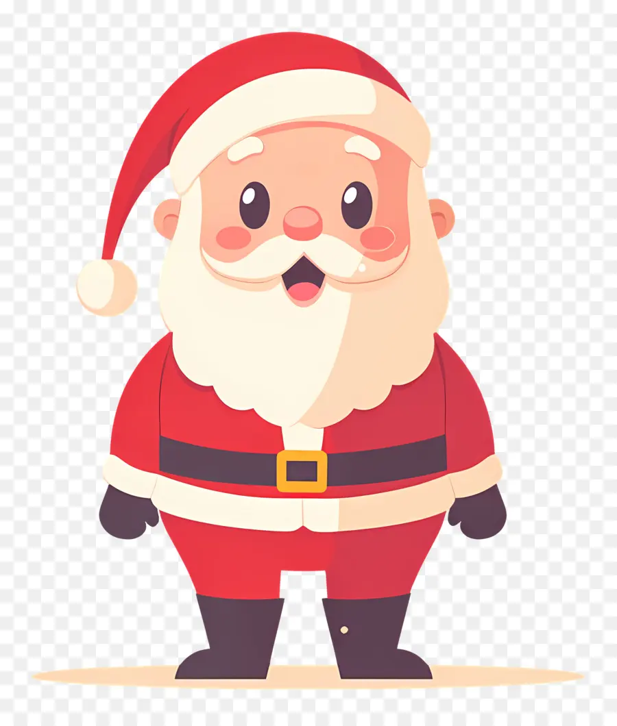 Le Père Noël，Costume Rouge PNG