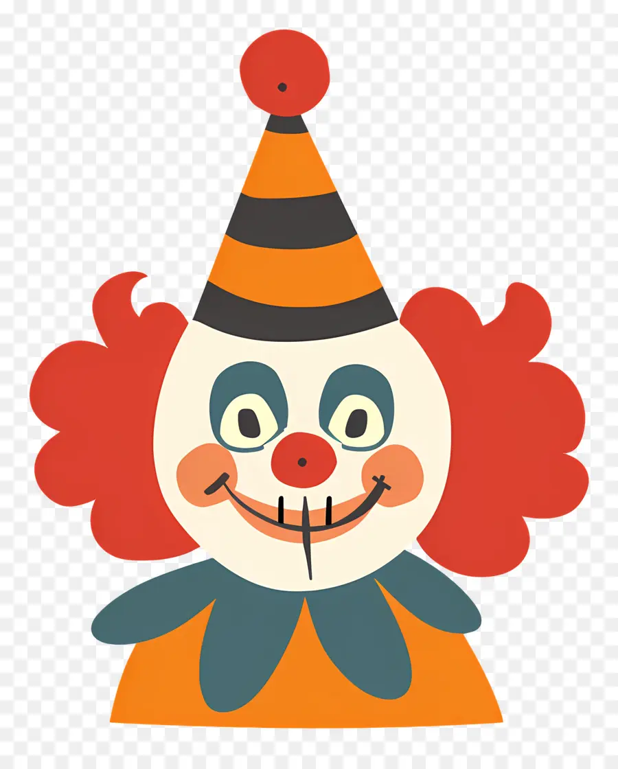 Clown Effrayant，Visage De Clown PNG