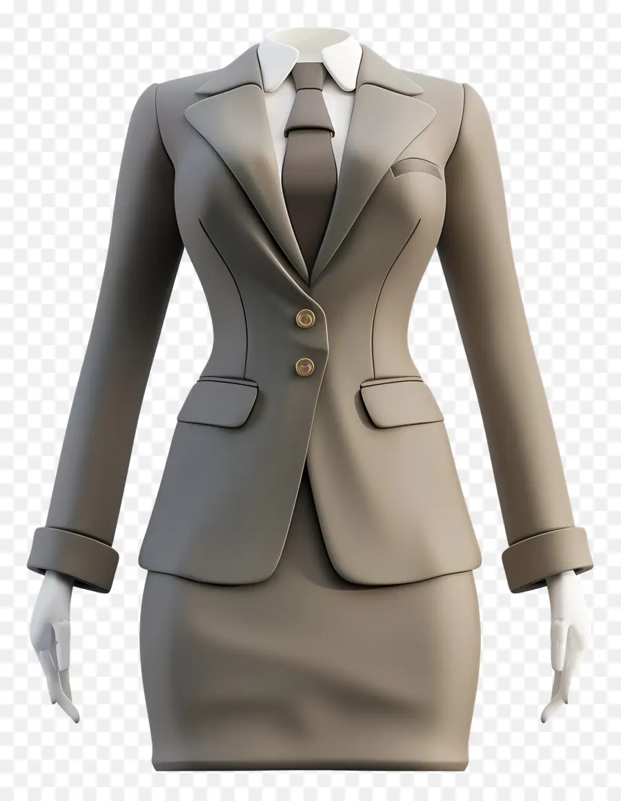 Tenue Formelle Pour Les Femmes，Manteau Noir PNG