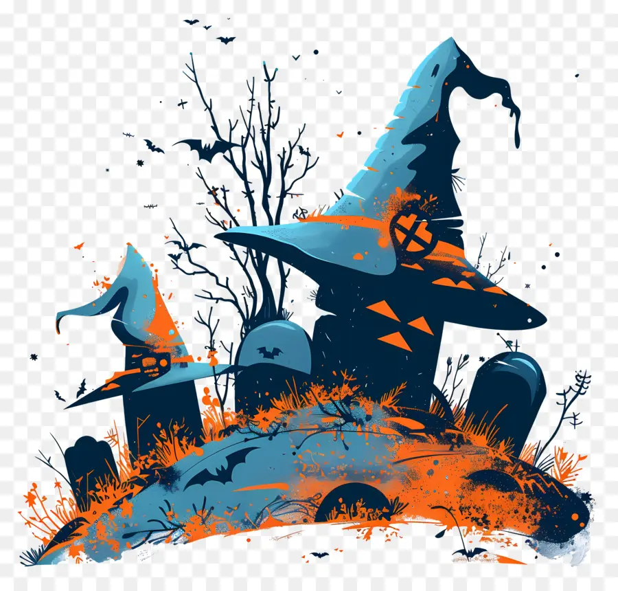 Chapeau De Sorcière D'halloween，Chapeau De Sorcière PNG