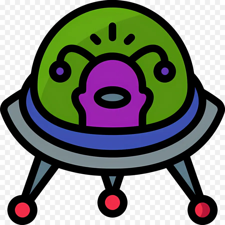 Vaisseau Extraterrestre，Extraterrestre Dans Ovni PNG