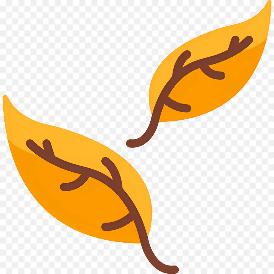 Feuillage D'automne，Feuille Jaune PNG