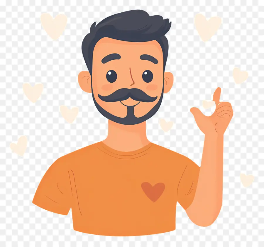 Homme Moustachu，Homme à Moustache PNG