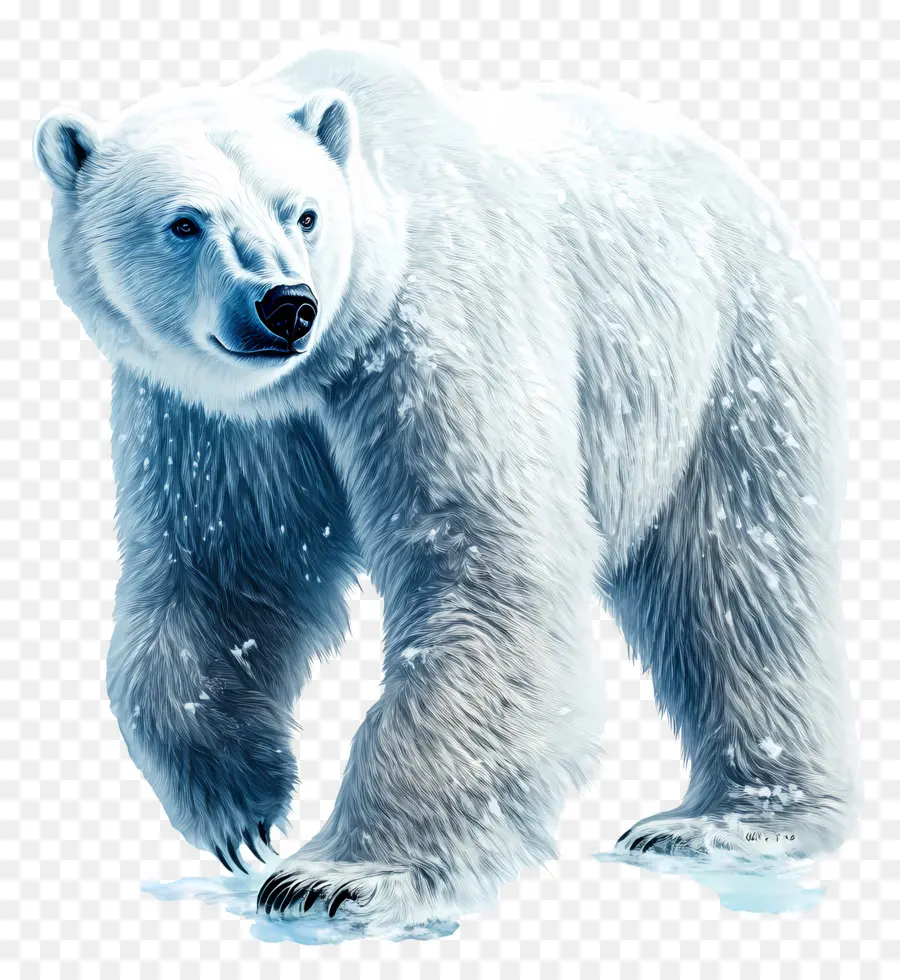 Ours De Glace，Ours Blanc PNG