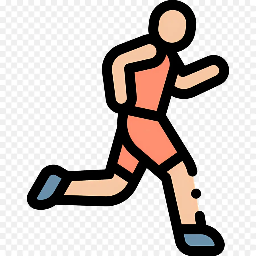 Homme Qui Court，Coureur PNG