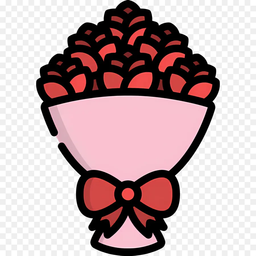 Bouquet De Roses，Bouquet PNG