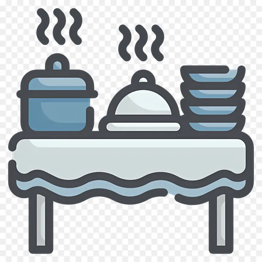 Buffet，Table Buffet PNG