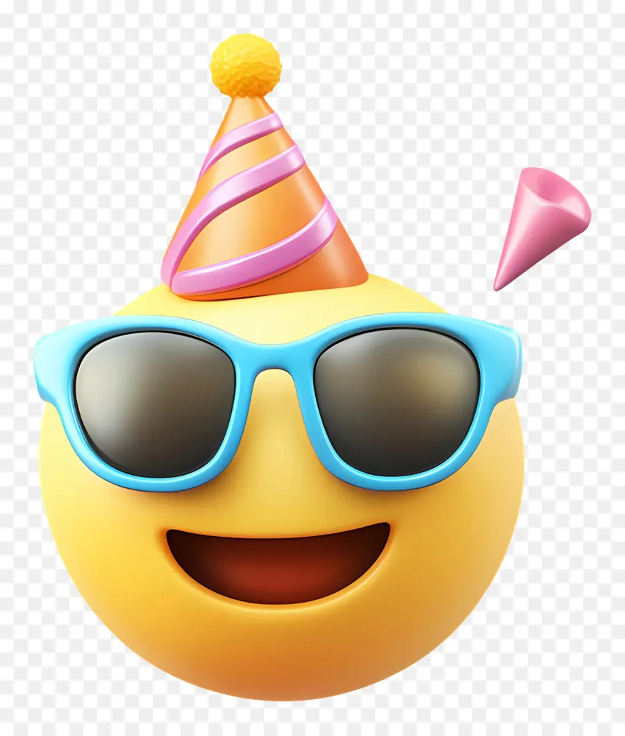 Anniversaire Emoji，Fête Emoji PNG