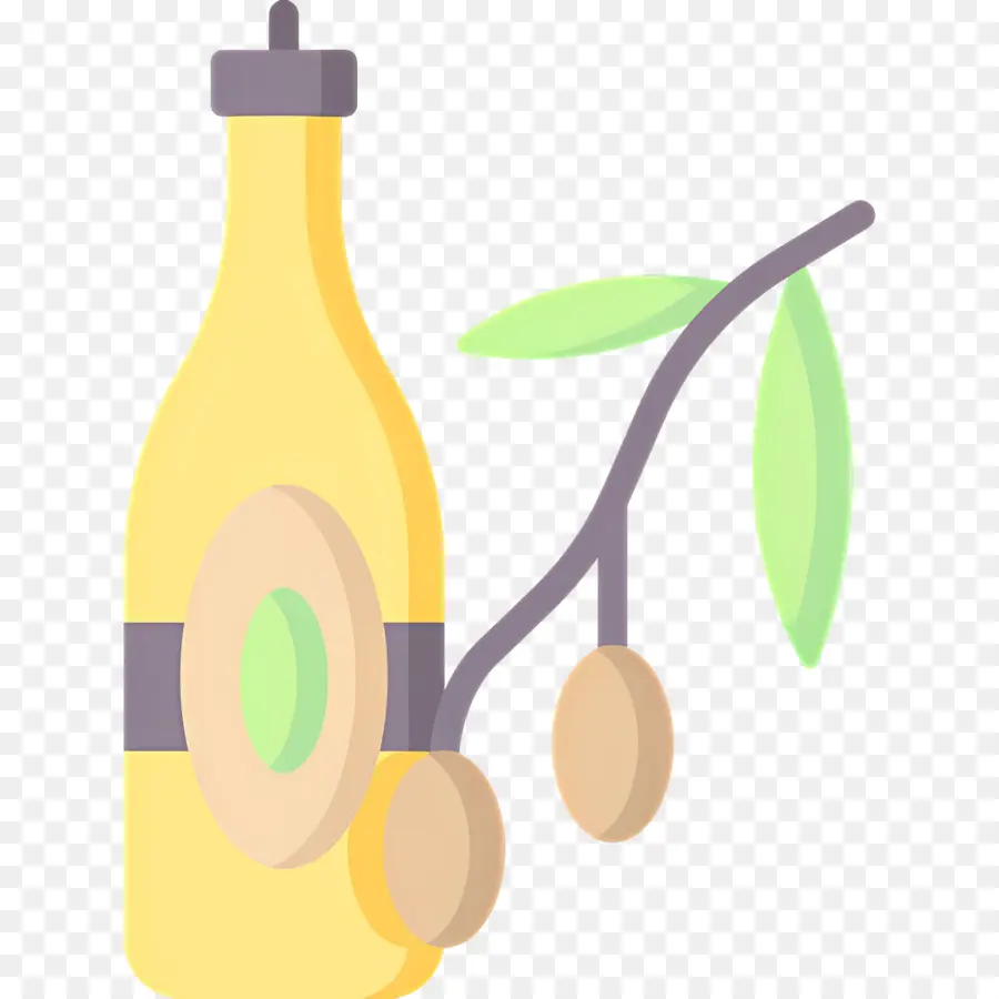 Huile D'olive，Bouteille D'huile D'olive PNG