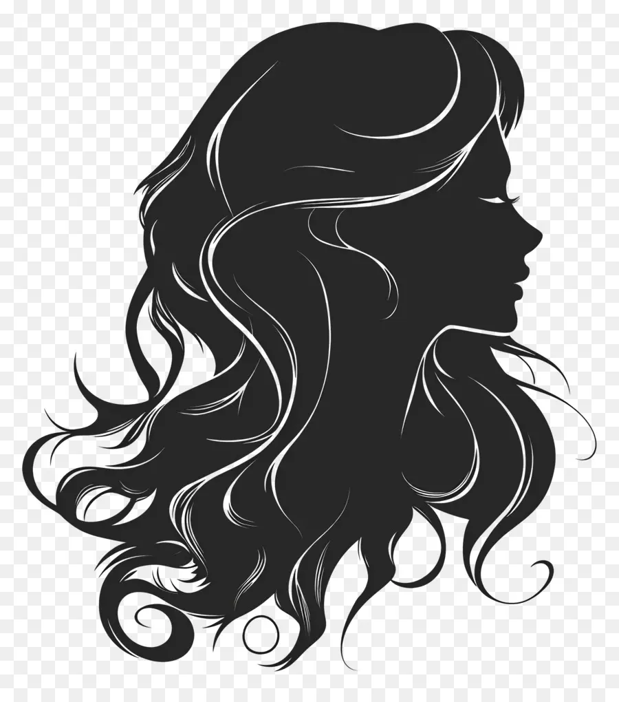 Silhouette Féminine，Femme PNG