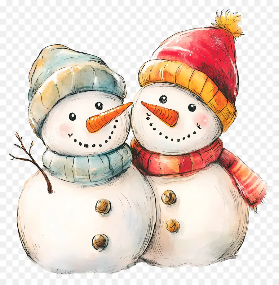 Bonhomme De Neige Mignon，Bonhommes De Neige PNG