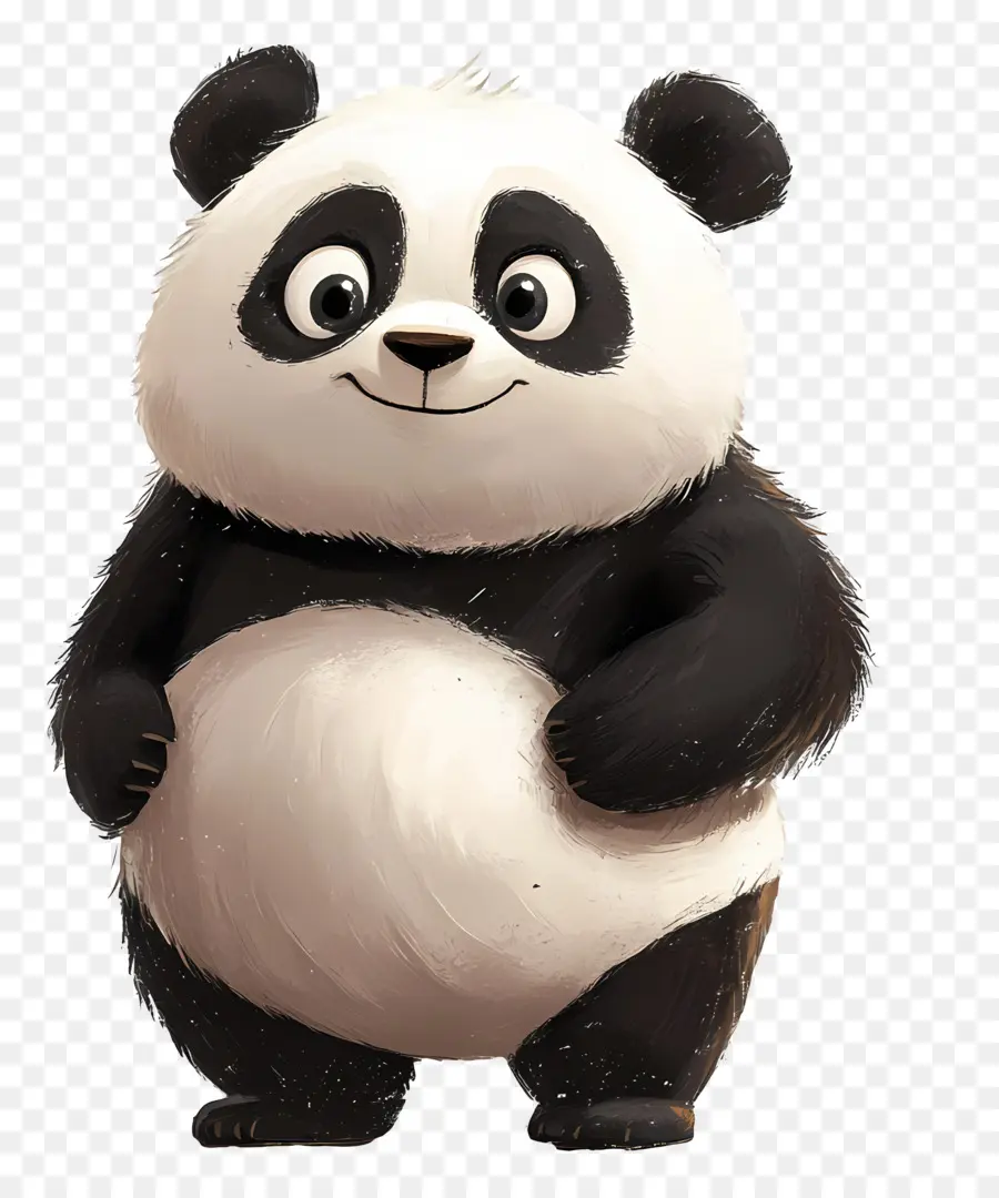 Ours Panda，Panda De Dessin Animé PNG