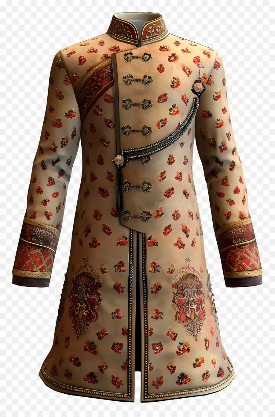 Vêtements De Cérémonie Indiens，Manteau Traditionnel PNG