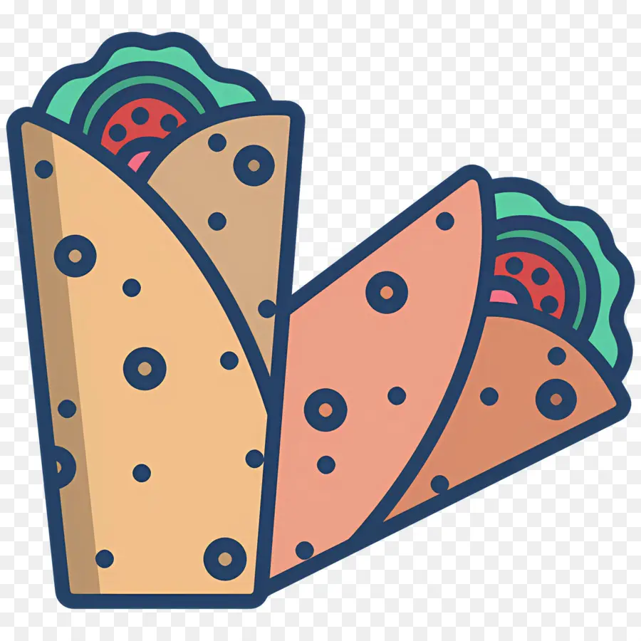 Burritos，Enveloppements PNG