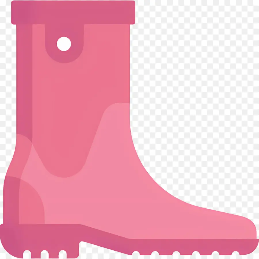 Botte De Pluie，Botte Rose PNG