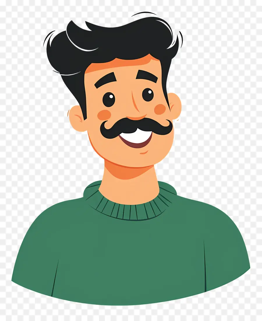 Homme Moustachu，Homme à Moustache PNG