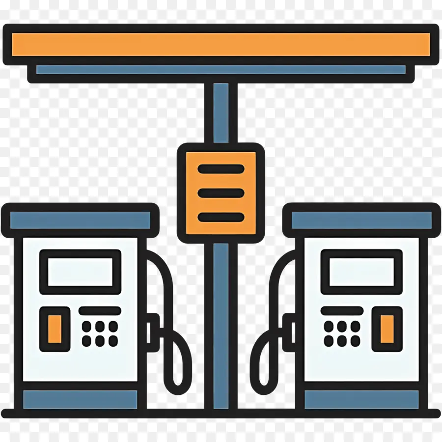 Station Service，Carburant PNG