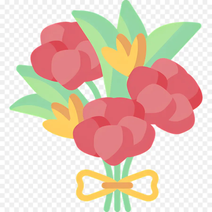 Bouquet De Roses，Bouquet De Fleurs PNG