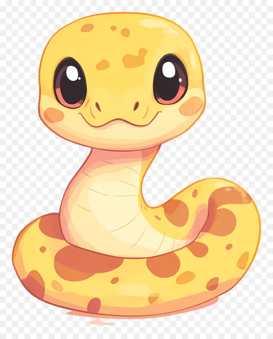 Serpent Mignon，Serpent Jaune PNG