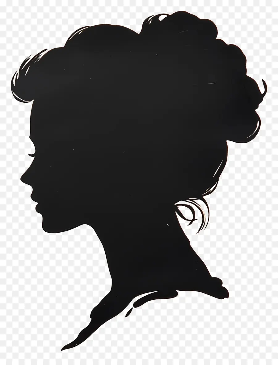 Silhouette Féminine，Silhouette PNG