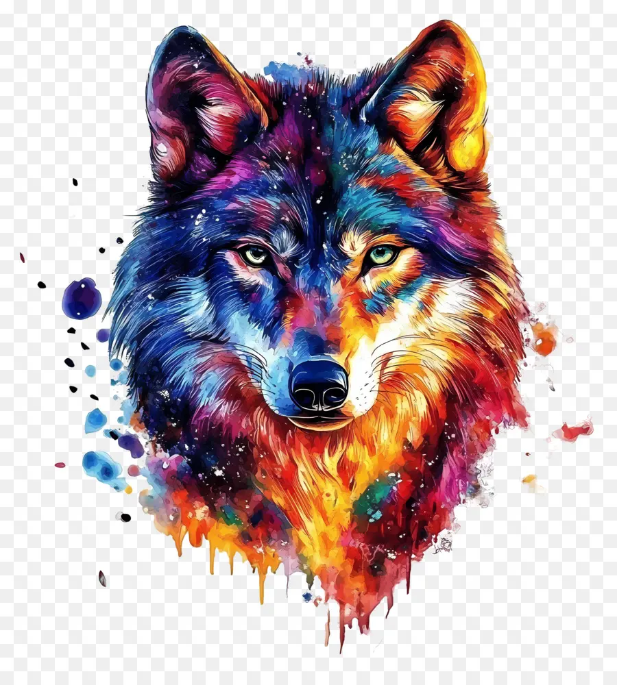 Loup Cool，Tête De Loup PNG