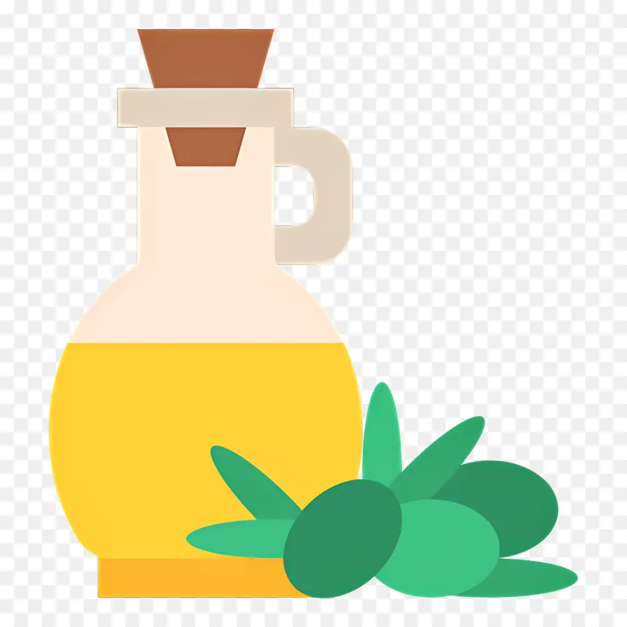 Huile D'olive，Bouteille D'huile D'olive PNG