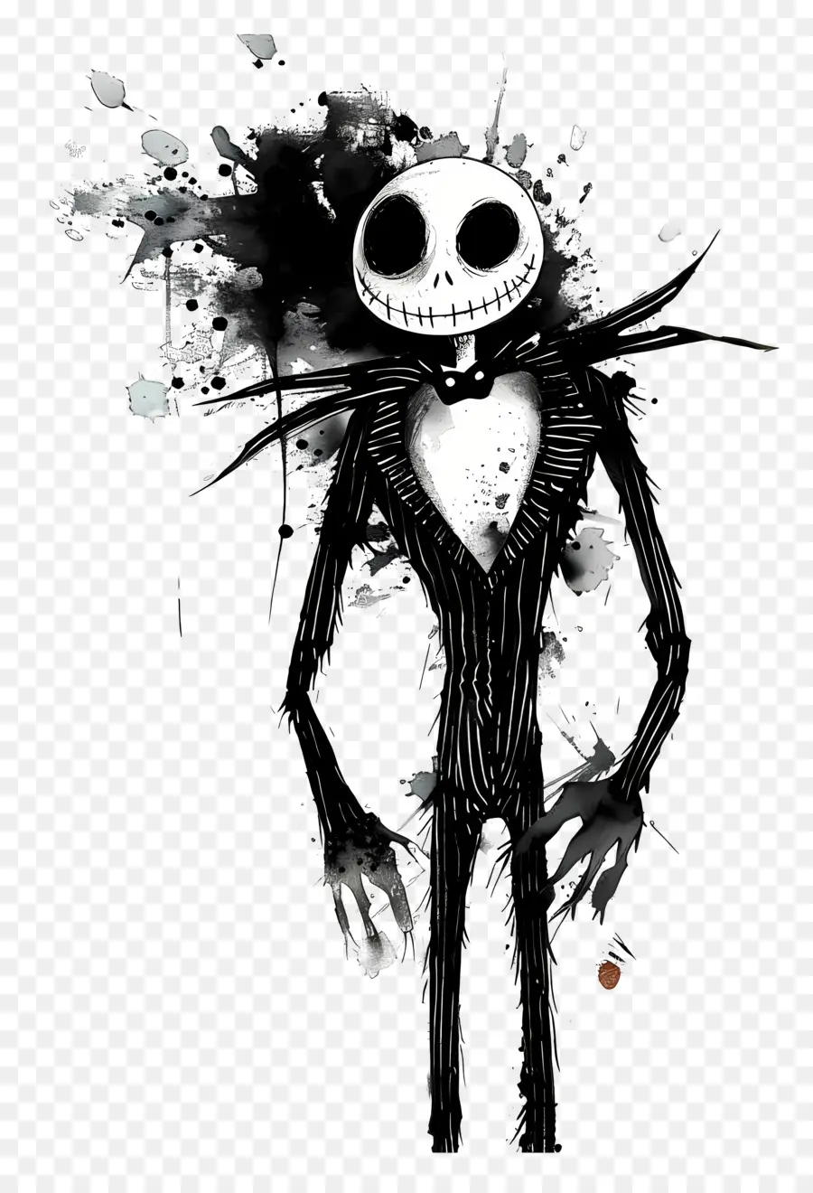 Jack Skellington，Caractère Squelette PNG