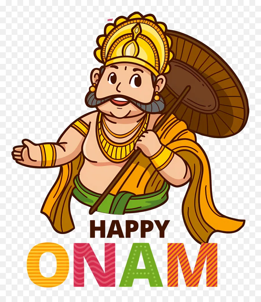 Joyeux Onam，Roi Mahabali PNG