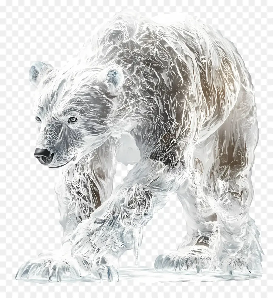 Ours De Glace，Glace PNG