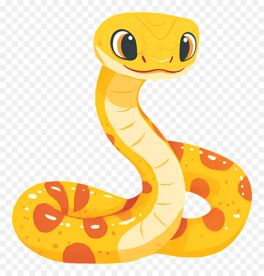 Serpent Mignon，Serpent Jaune PNG