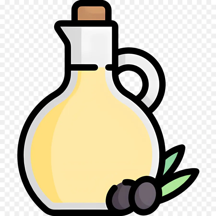 Huile D'olive，Bouteille D'huile D'olive PNG