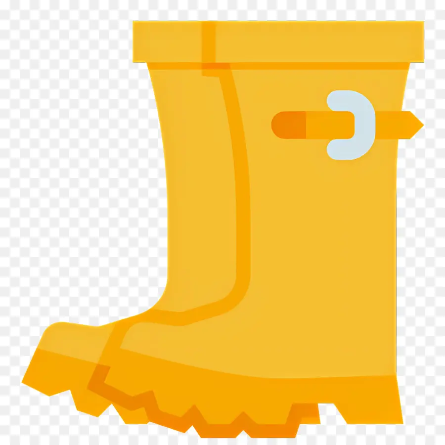 Botte De Pluie，Botte Jaune PNG