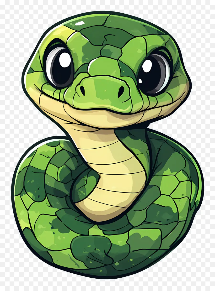 Serpent Mignon，Serpent Vert PNG