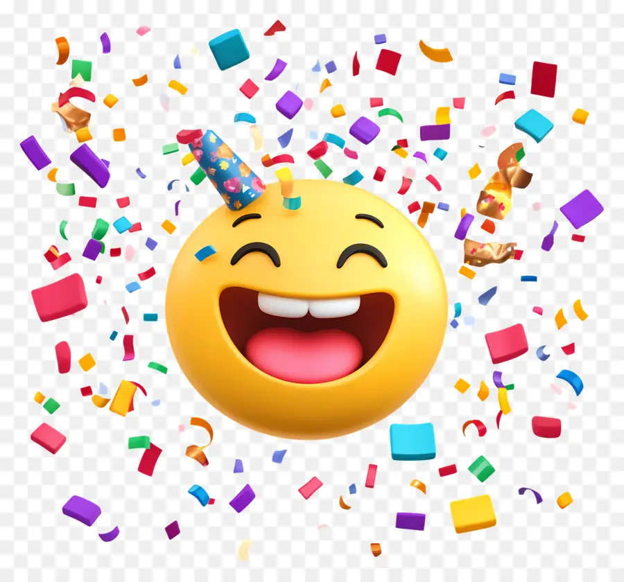 Anniversaire Emoji，Joyeux Emoji PNG