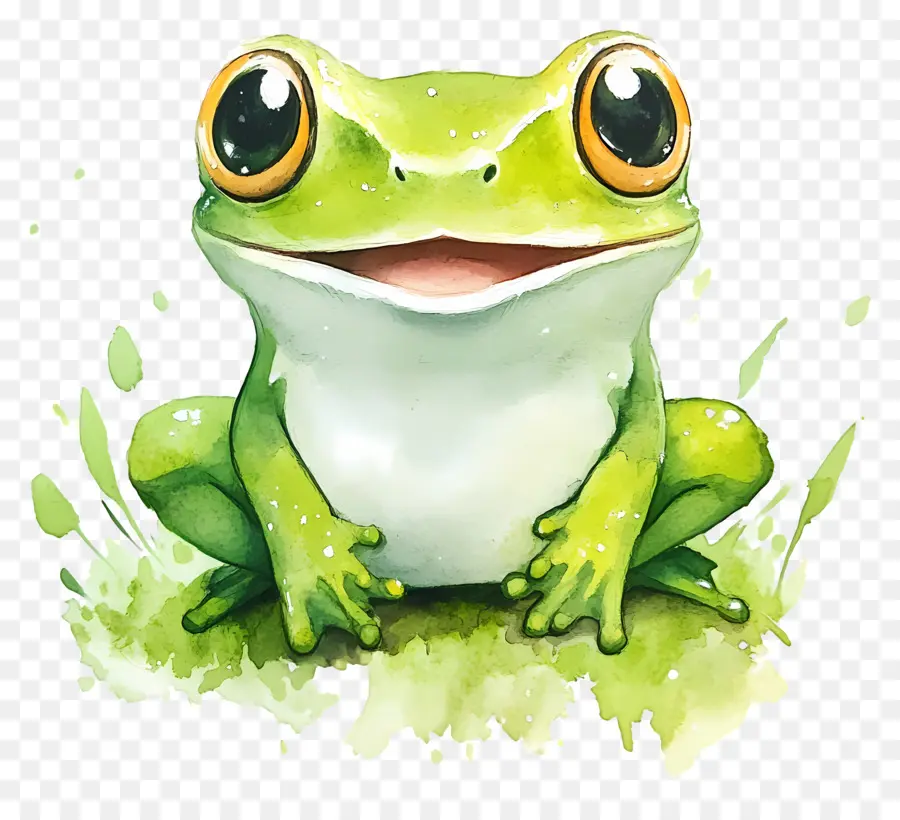 Grenouille Kawaii，Grenouille Mignonne PNG