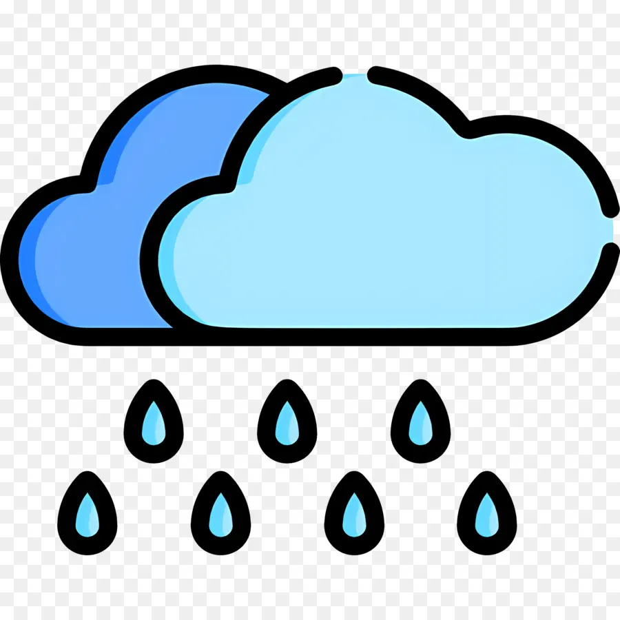 Nuage De Pluie，Nuage PNG