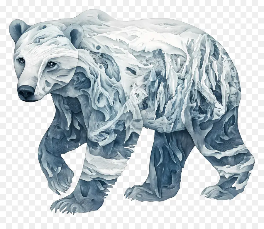 Ours De Glace，Ours Blanc PNG