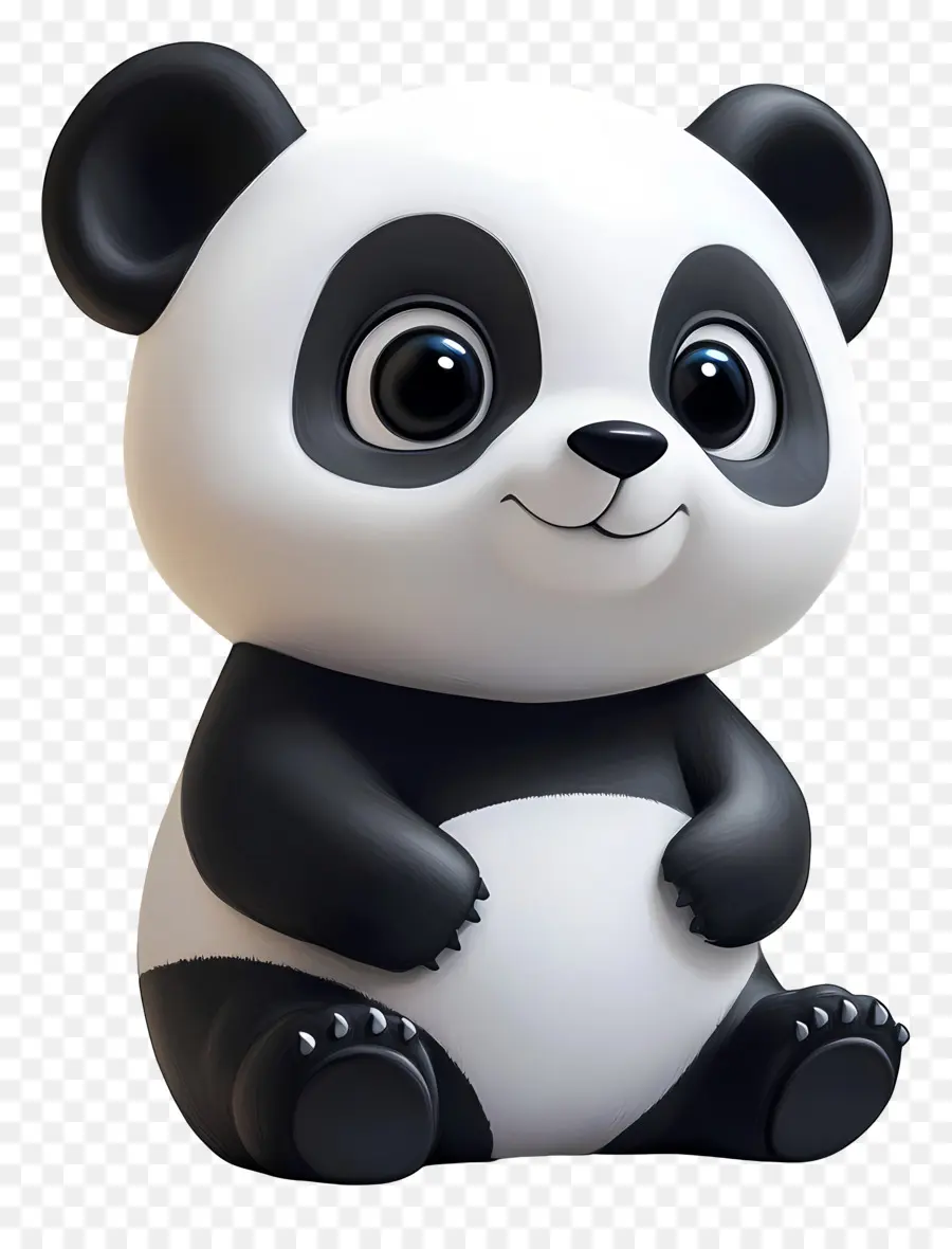 Ours Panda，Figurine Panda PNG