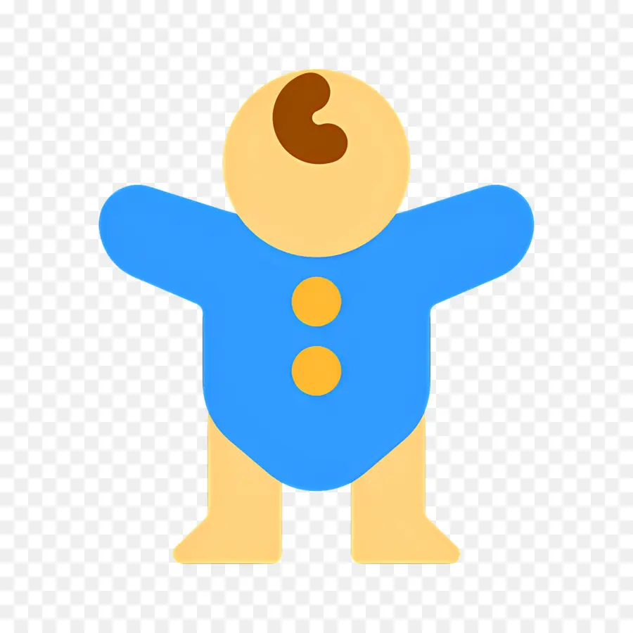 Bébé Garçon，Bébé En Bleu PNG